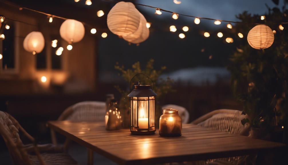 outdoor lighting suggestions provided