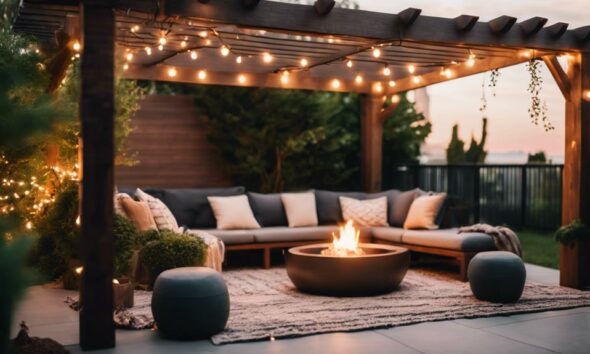 outdoor living space designs