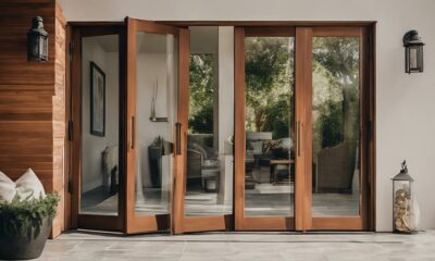 outdoor living space doors