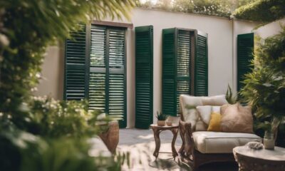 outdoor shutters for elegance