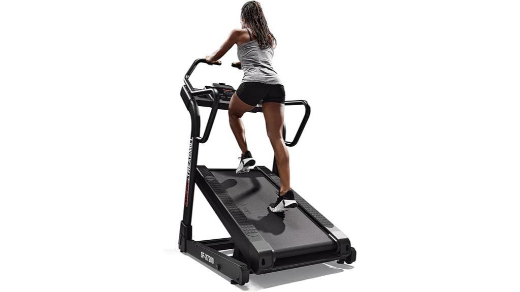 treadmill with ultimate incline