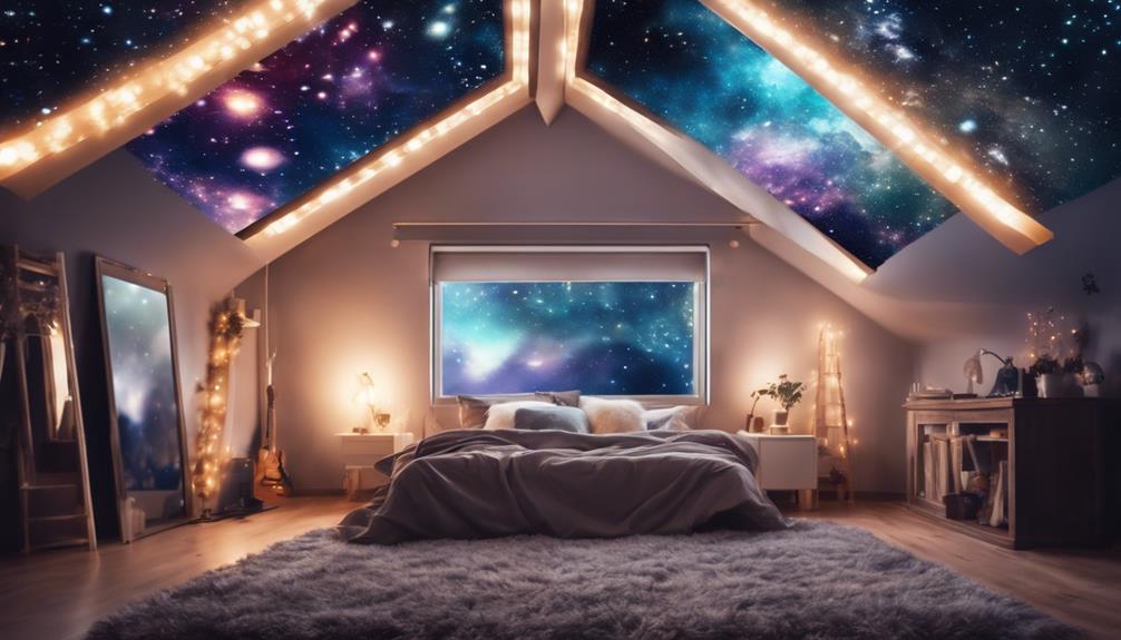 cosmic themed interior design