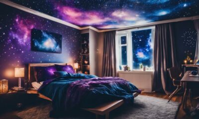 cosmic themed room decoration ideas