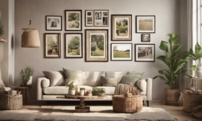 country inspired gallery wall tips