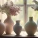 elegant vases enhance decor