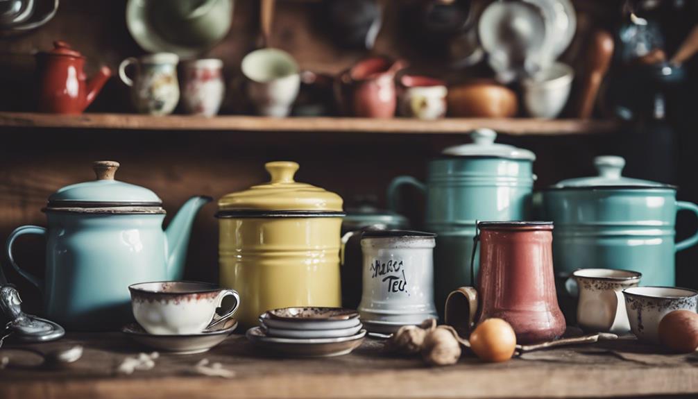 explore vintage kitchen treasures