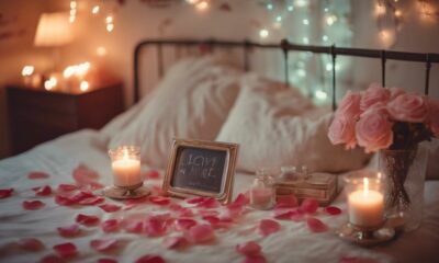 love filled romantic room decor