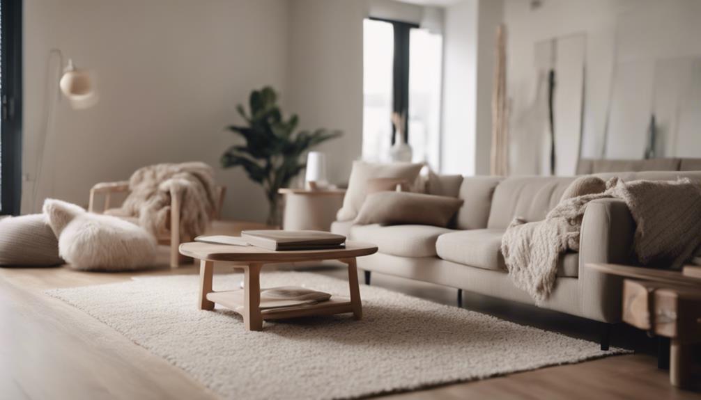 minimalist scandinavian living room