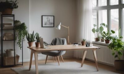 scandinavian home office design