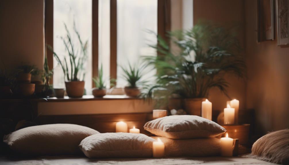 serene aesthetic spiritual decor