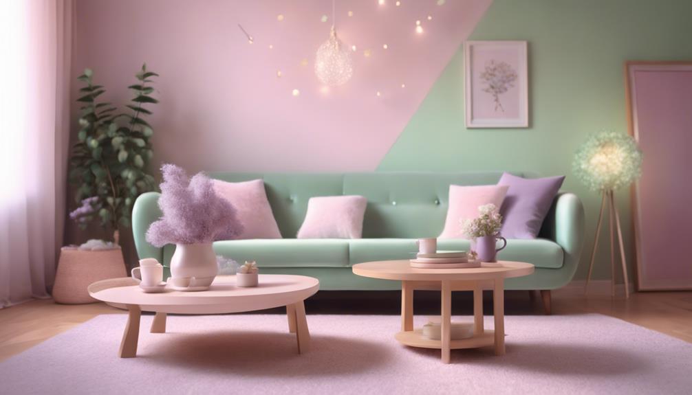 soft pastel aesthetic decor