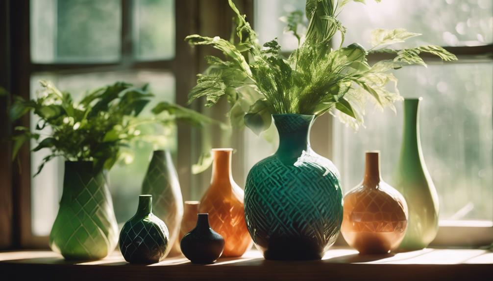 stylish aesthetic vases room