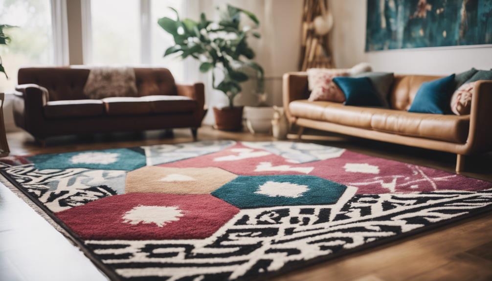 stylish array of carpets