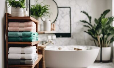stylish functional bathroom towels