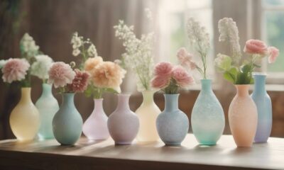 stylish vases enhance decor