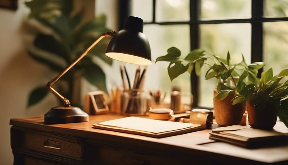 stylish workspace desk lamps