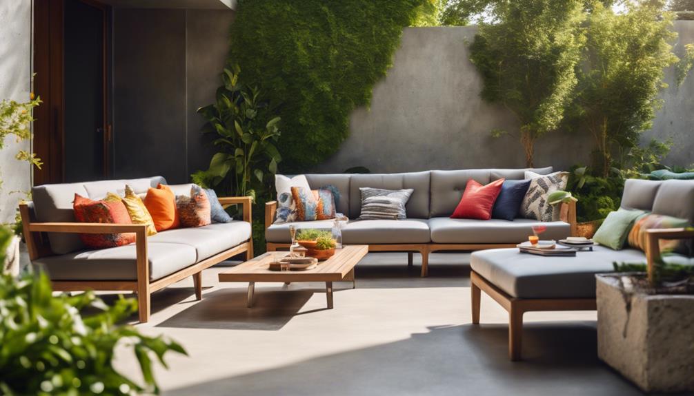 trendy patio material choices