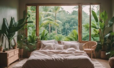 tropical aesthetic home decor