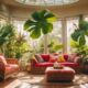 tropical paradise room decor