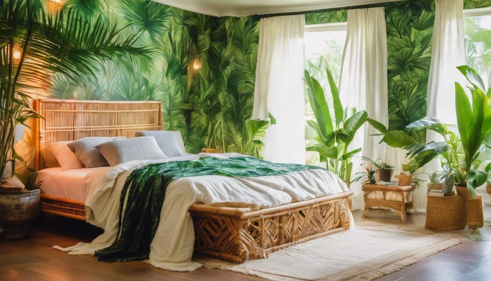 tropical themed bedroom decor tips