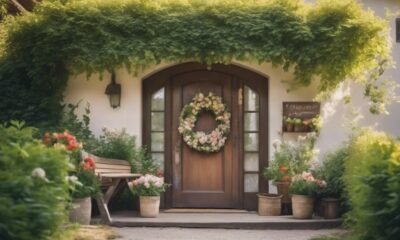 welcoming country entryway techniques