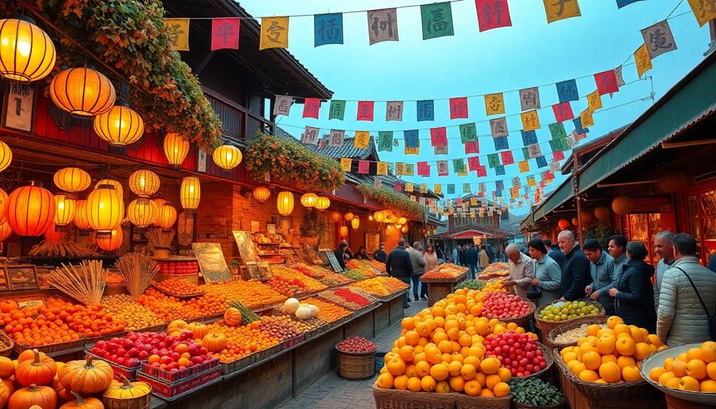 harvest festivals and cuisine