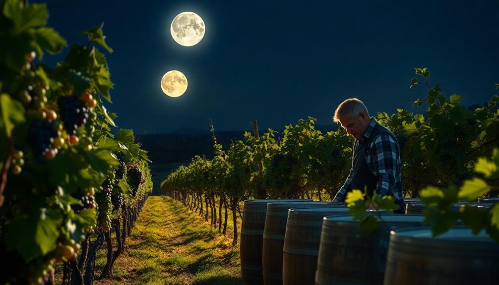 lunar influence on winemaking