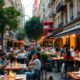 urban noise affects dining