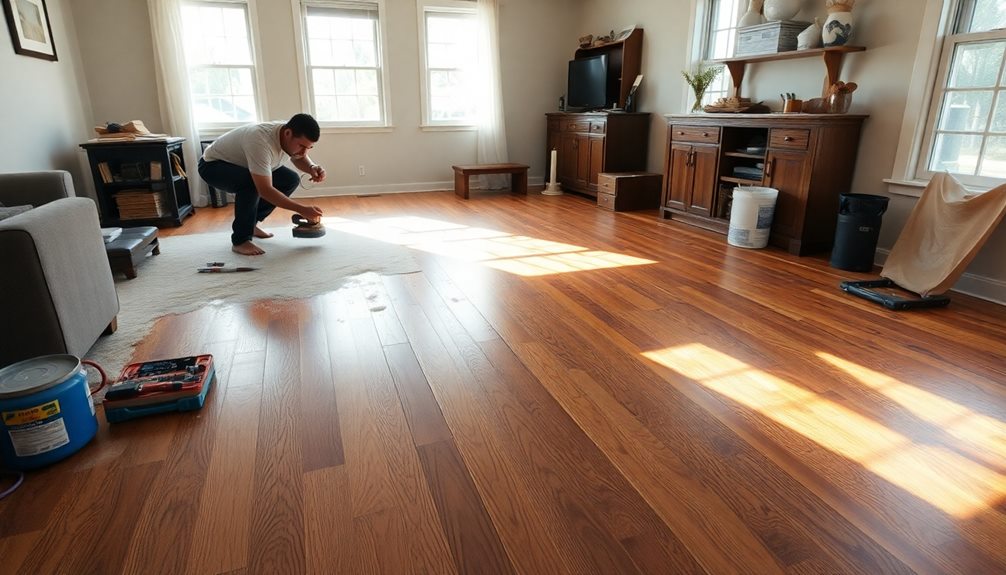 diy hardwood floor refinishing