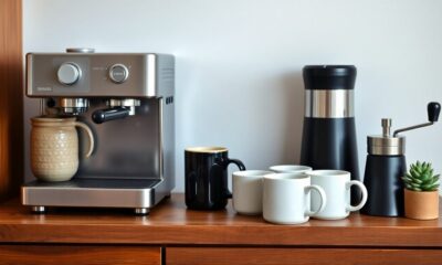 essential home coffee setup