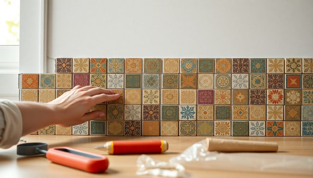 install kitchen backsplash tiles