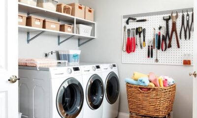 organized laundry room essentials