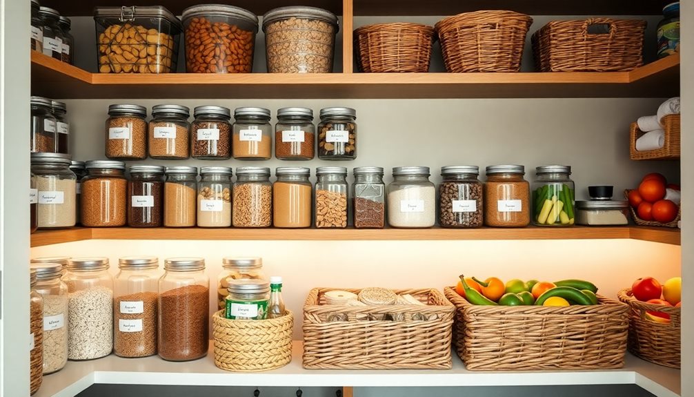 organizing food storage essentials