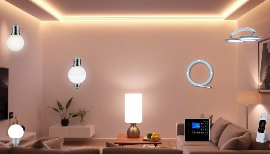 smart lighting device selection