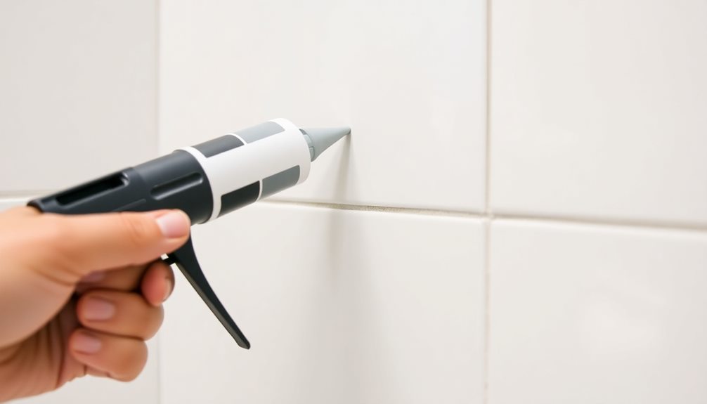 smoothly apply caulk consistently