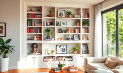 stylish bookshelf design tips