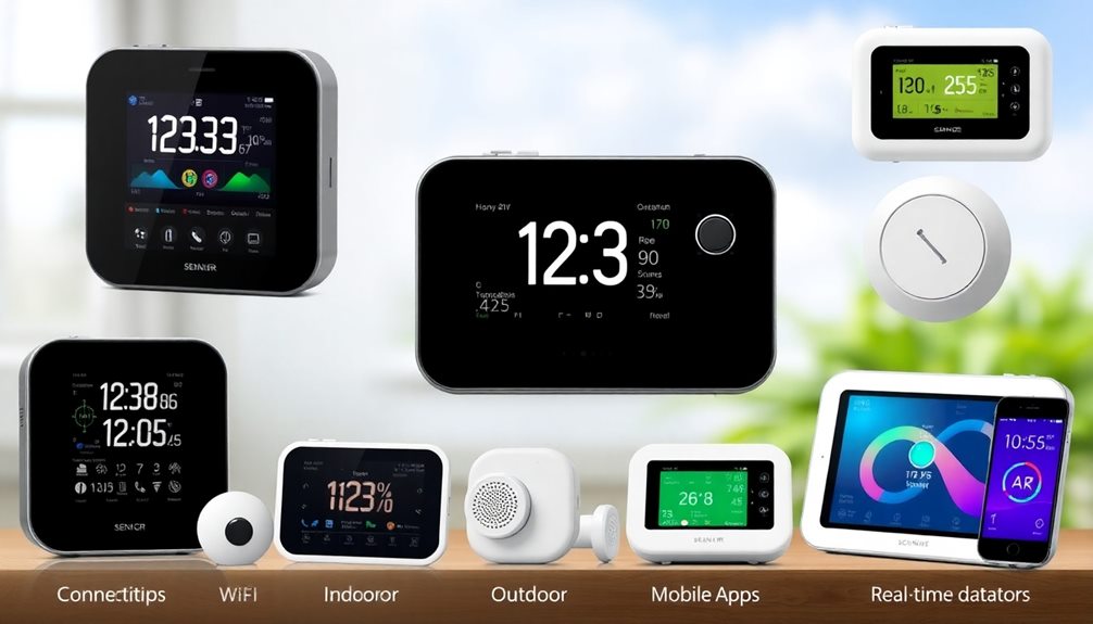 variety of monitor types