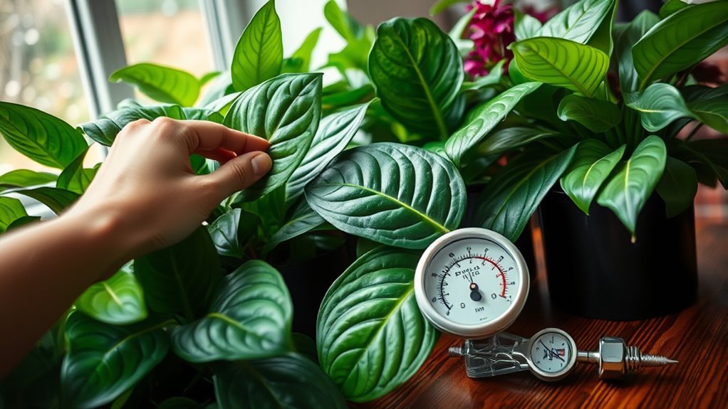 assessing plant vitality regularly