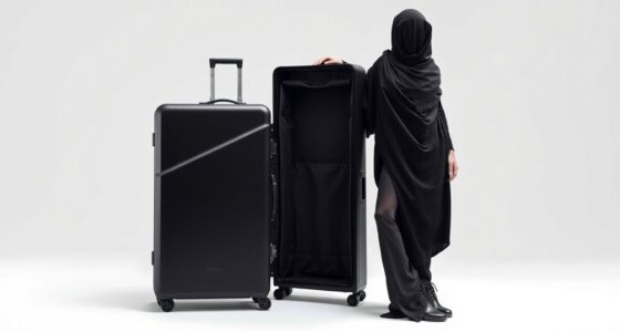 avant garde travel suitcase collaboration