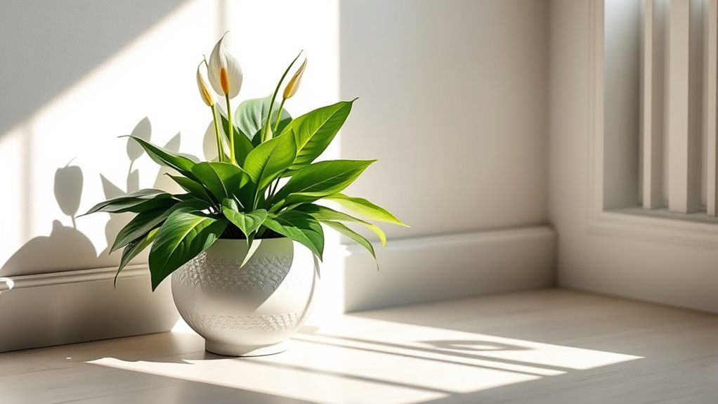 beautiful indoor flowering plant