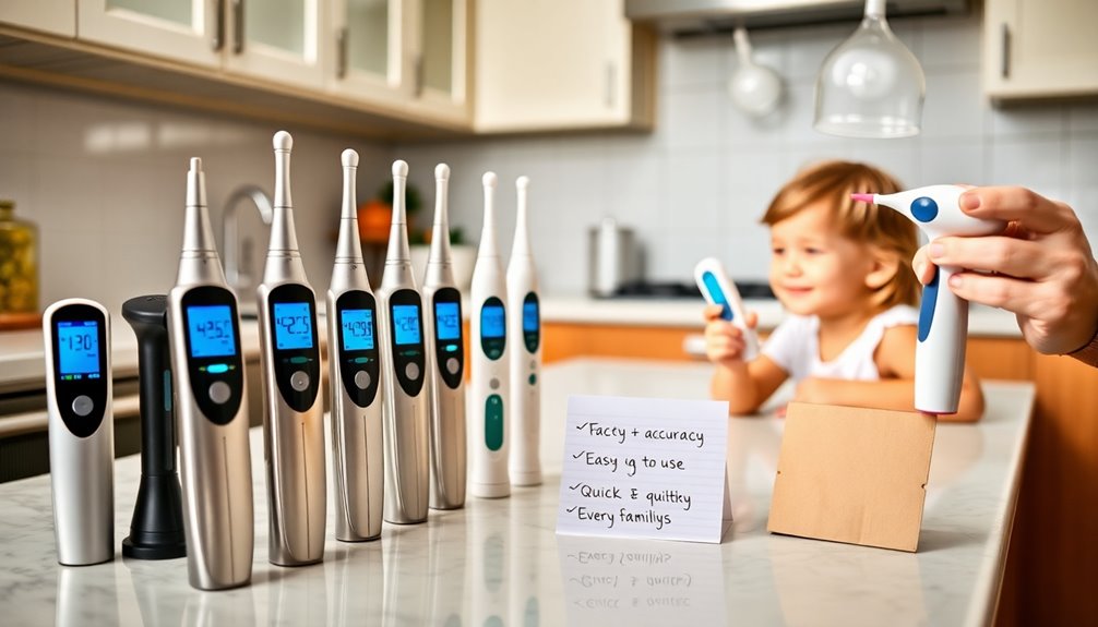 choosing an oral thermometer