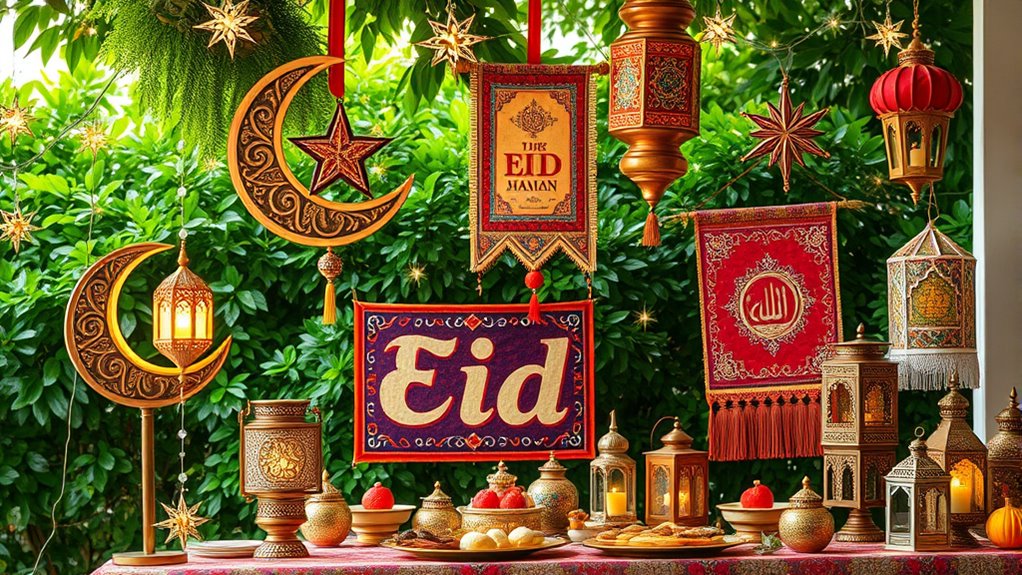 eid decorative signs collection