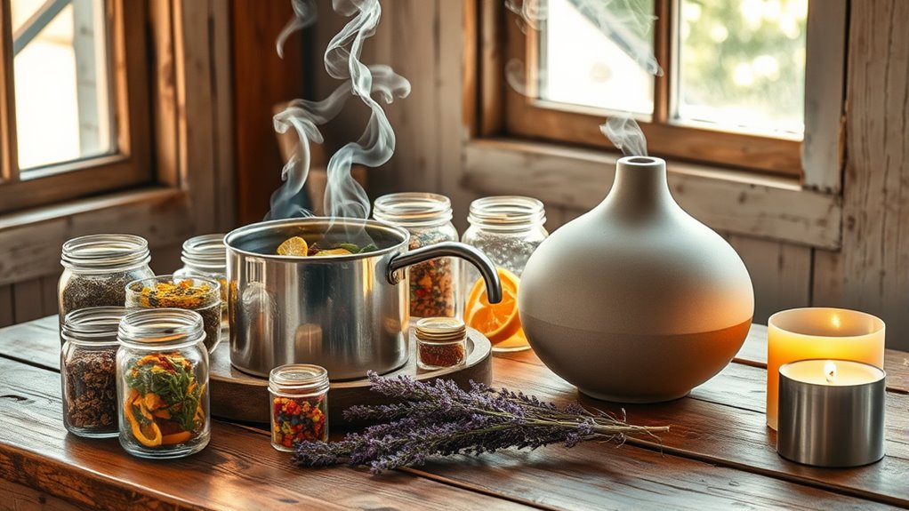 heating techniques for aromas