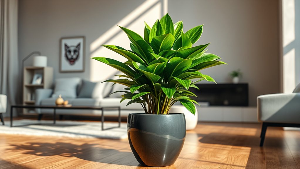 low maintenance indoor houseplant