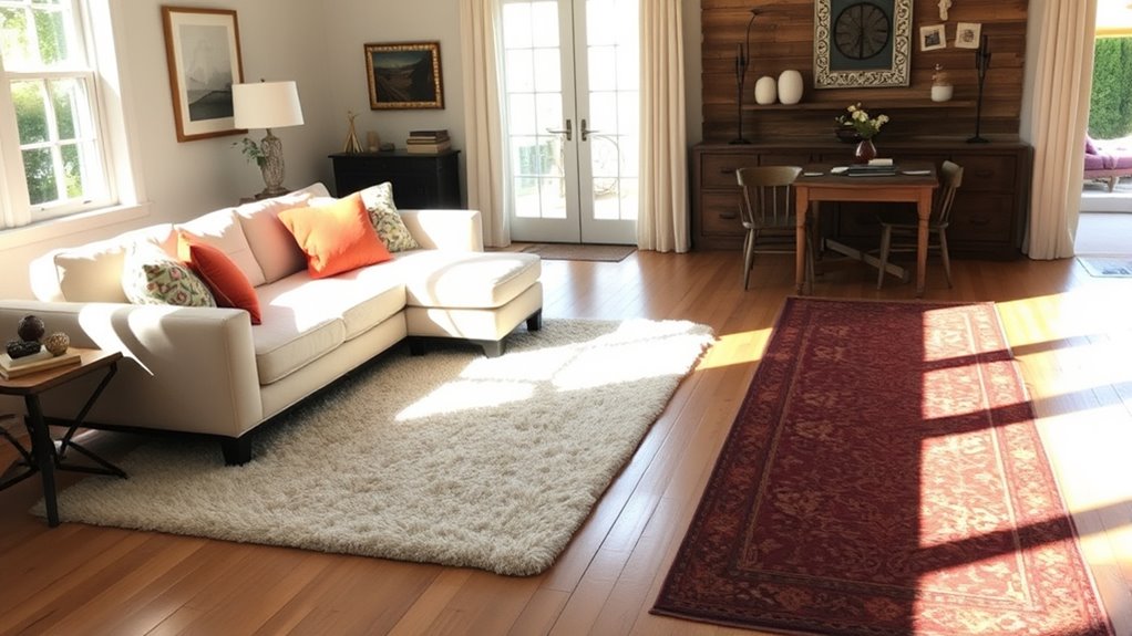 rug selection for rooms