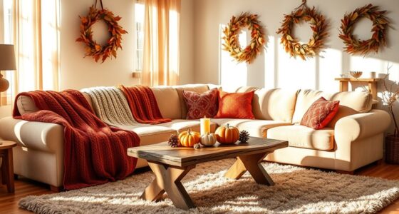 seasonal decor for coziness