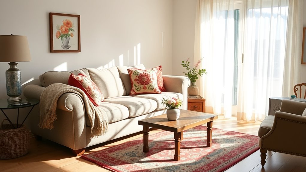 update fabrics and curtains