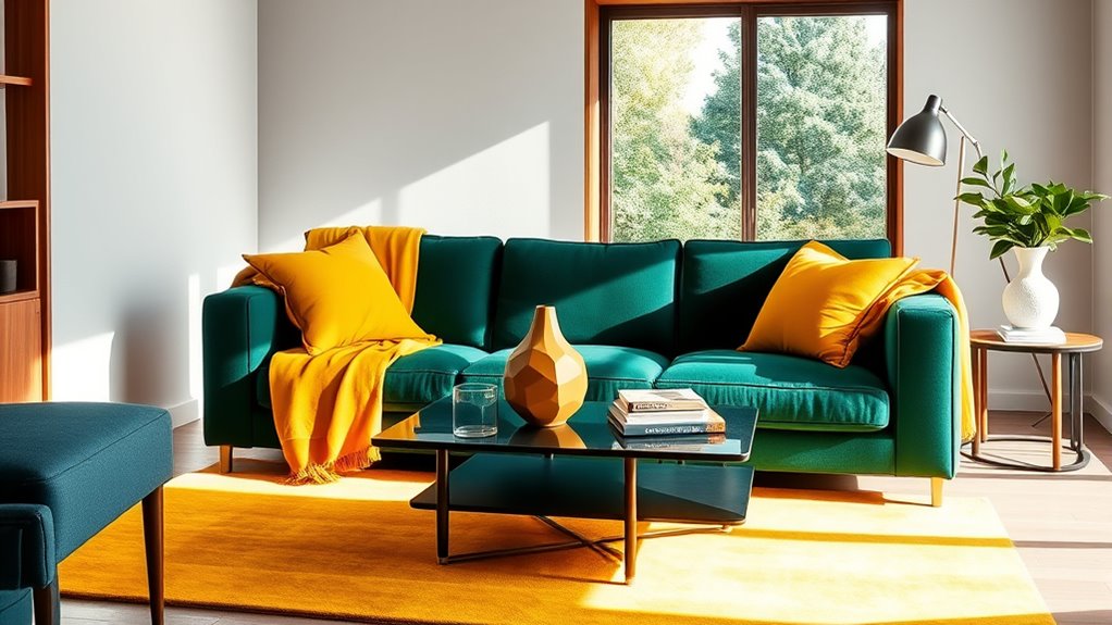 vibrant sofa cover styles