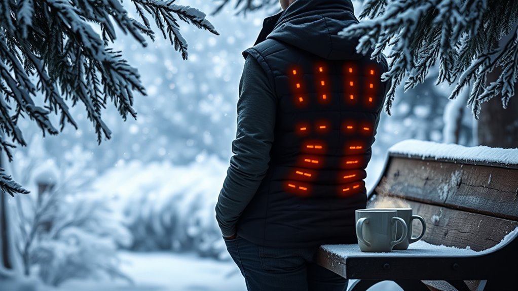 wearable warmth enhances comfort