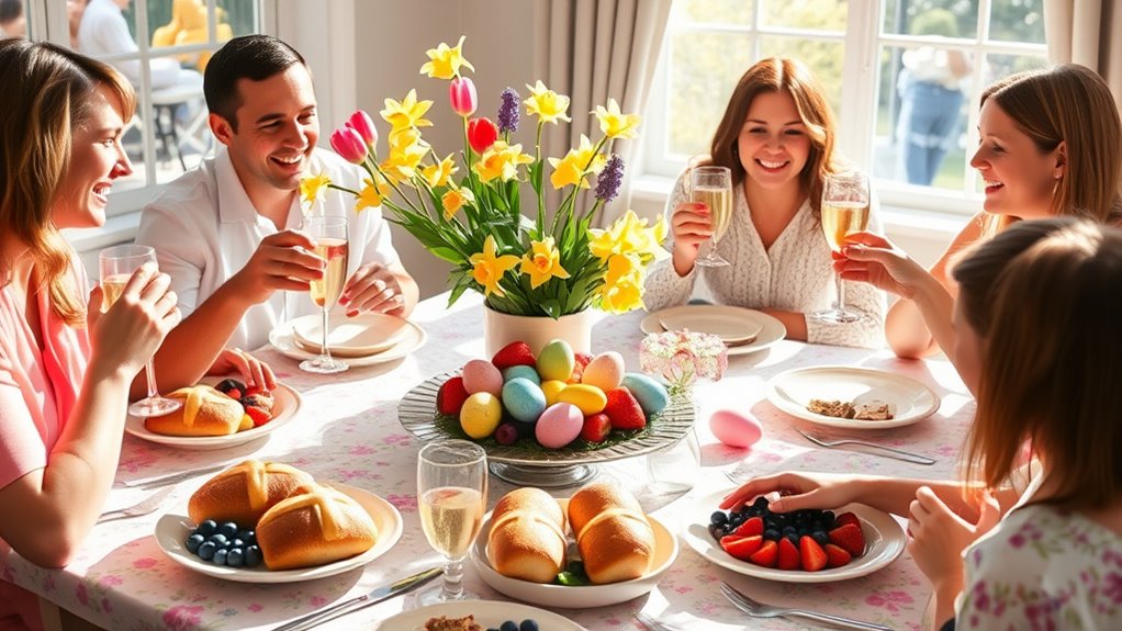 celebrate easter with brunch